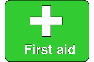 Info Signs - First Aid Station