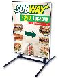 Outdoor Self Standing Sign - $2.49 Daily Specials - Full Color