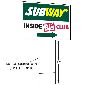 Now Open Picket Sign
