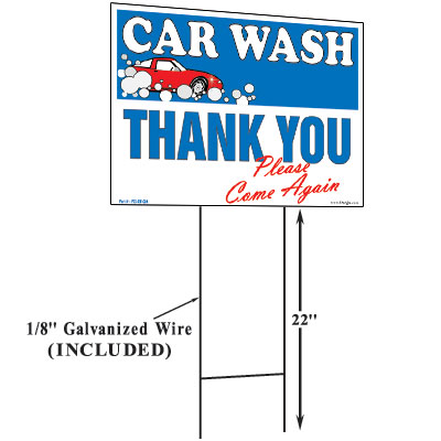 Car Wash Thank You