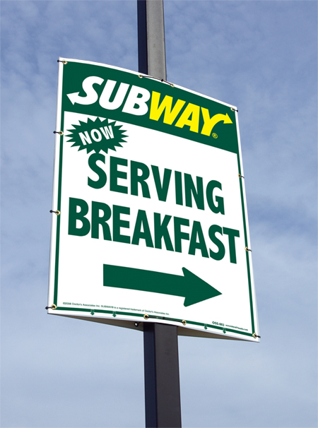 Now Serving Breakfast