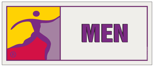 Men Wall Sign