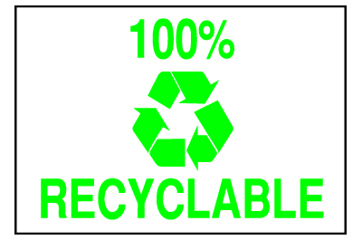 Environmental Signs - Recyclable 2