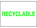 Environmental Signs - Recyclable 1