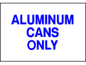 Environmental Signs - Recyclable Cans 2