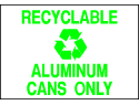 Environmental Signs - Recyclable Cans 4