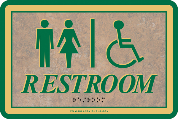 Braille Restroom