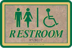 Braille Restroom