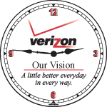 Verizon Clock - Our Vision