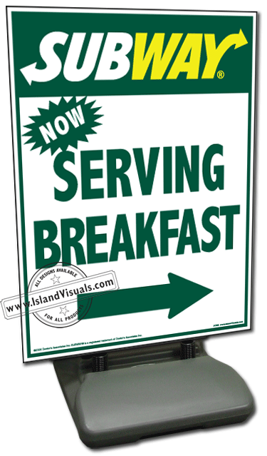 34VSS-003 - Now Serving Breakfast