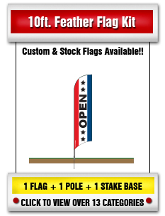 10' Feather Flags