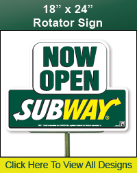 18" x 24" Rotator Sign