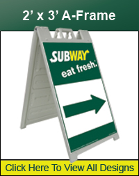 2' x 3' A-Frame