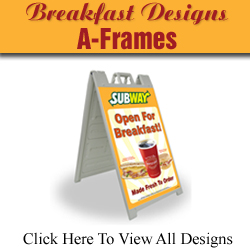 Breakfast A-Frames