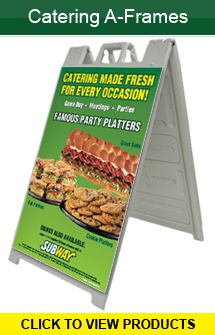 Catering A-Frames