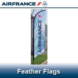 Air France Feather Flags