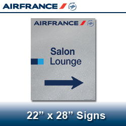 Air France - 22" x 28" Signs