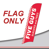 Five Guys Flag Onlys