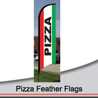 Pizza Feather Flags