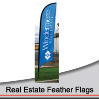 14' Real Estate Feather Flags