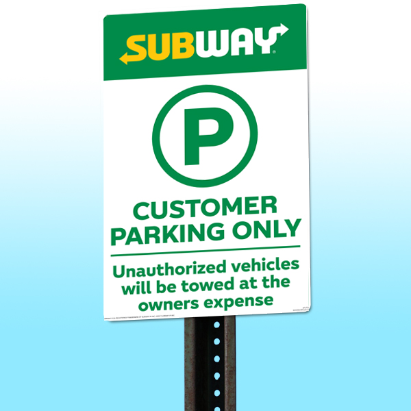 Lexus Parking Only/Will Tow Notice 8x12 Aluminum Sign 