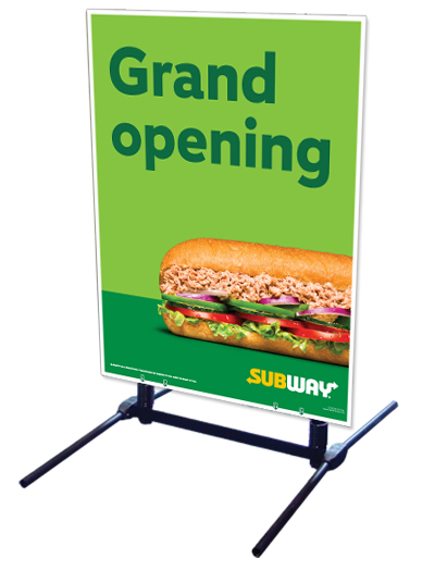 Outdoor Self Standing Sign - Grand Opening