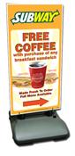 Breakfast Vertical Standing Sign