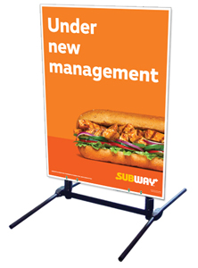 Outdoor Self Standing Sign - Under New Management