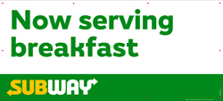 Now Serving Breakfast