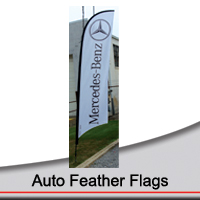 Auto Feather Flags