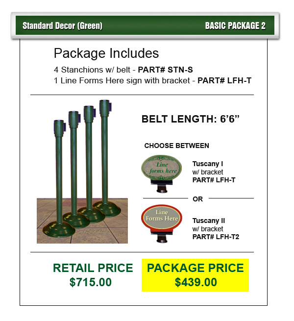 Stanchion Package 1