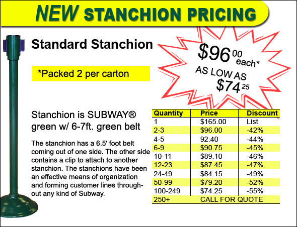 Standard Stanchion