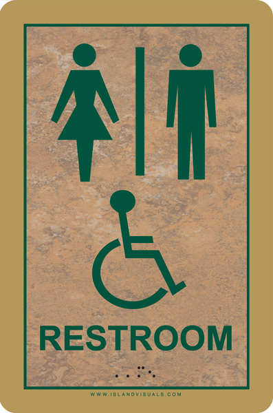 Braille Restroom